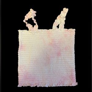 (NEW) hand dyed girls Reus tank top